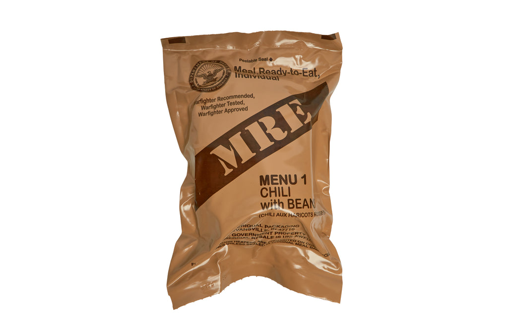 MRE Entree Chili with Beans